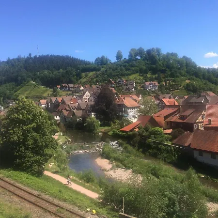 Urlaub Mit Blick Auf Schiltachs Fachwerkhaeuser *